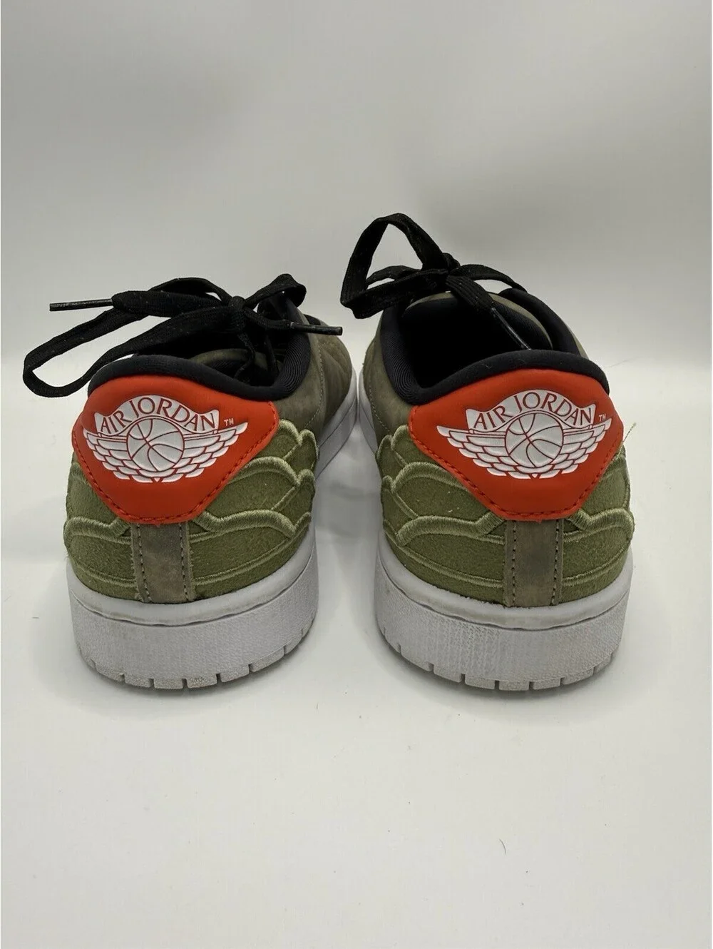 Nike Air Jordan 1 Retro Centre Court Low Oil Green Black DJ2756-300 Sz 8 Men’s